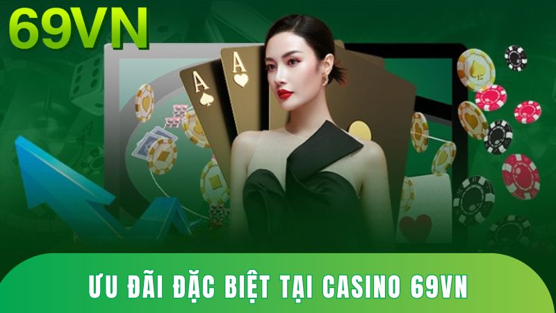 Ưu đãi nhận được khi tham gia casino 69VN